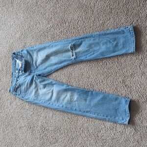 Authentic Levi's 501 Original distressed Jeans